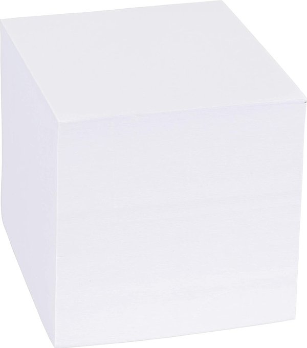 Notizzettel, weiß  Standard, 9x9cm, Nachfüllpack 500 Stück