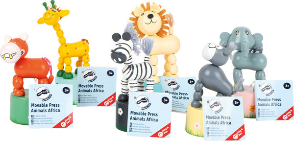 Drückfigur Zebra, aus Serie Afrika, 11cm, Kinderspielzeug, Sammlerfigur