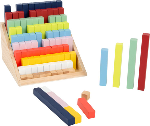 Rechenstäbchen XL-Lernbox „Educate“, lernen, rechnen, Mengen, Größenverhältnissen, Zahlenverständnis