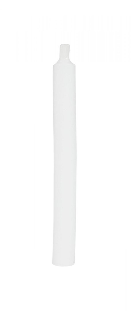 Weiße Puppenlichte, 10mm Durchmesser, 7cm hoch