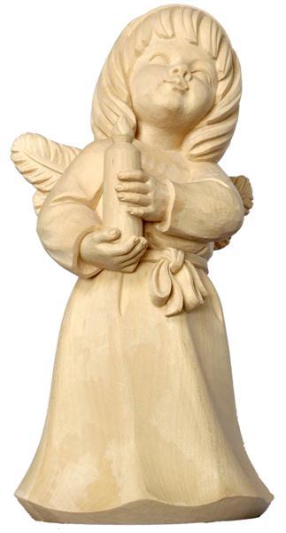 Engel der Liebe mit Kerze - Engel der Liebe, 4cm, natur