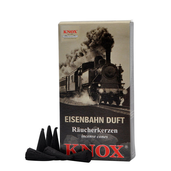 KNOX Räucherkerzen "Eisenbahn-Duft", 24 Stück